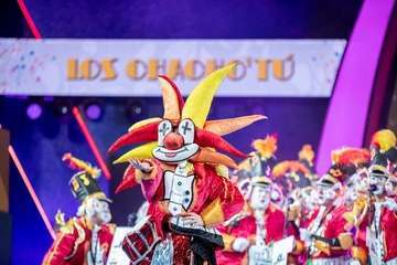 Final del concurso de murgas del Carnaval capitalino de 2019 (Foto TA)